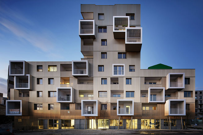 An Urban Block Designed by Hamonic + Masson & Associés