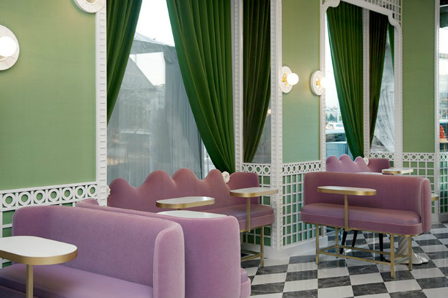 The Whimsical Interiors of a Geneva Hotel Designed by India Mahdavi