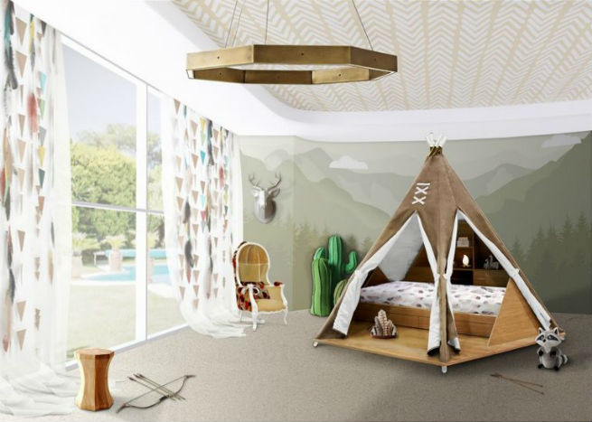 Kids Bedroom Ideas: Teepee room by Circu