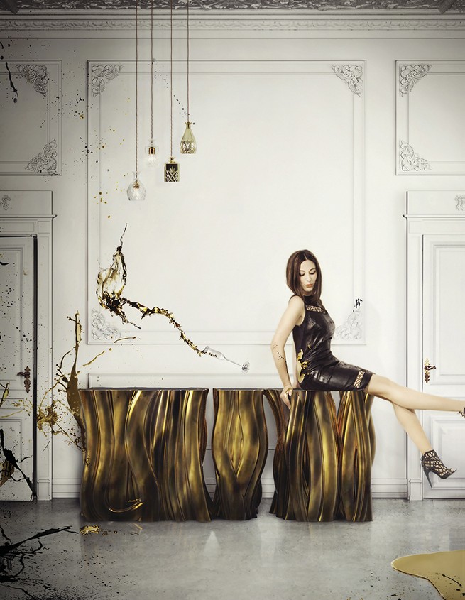 25 Golden Furniture Pieces You Will Love