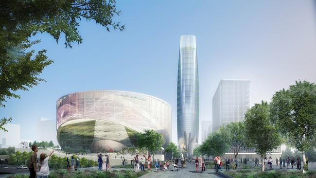 An Urban Landscape Design by SOM Has Been Appointed for Eastern Paris 2