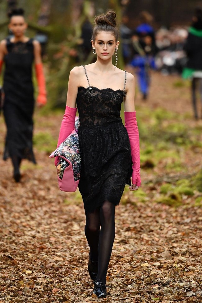 Paris Fashion Week It's a Forest Runaway for the Chanel Fall Show 2018 3