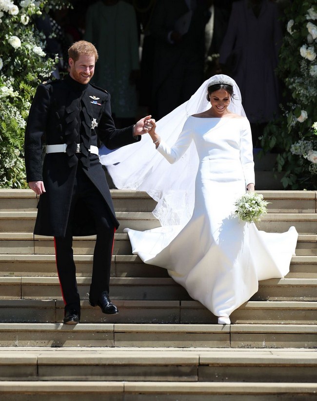 Meghan Markle Wore a Refined Givenchy Dress for the Royal Wedding 1