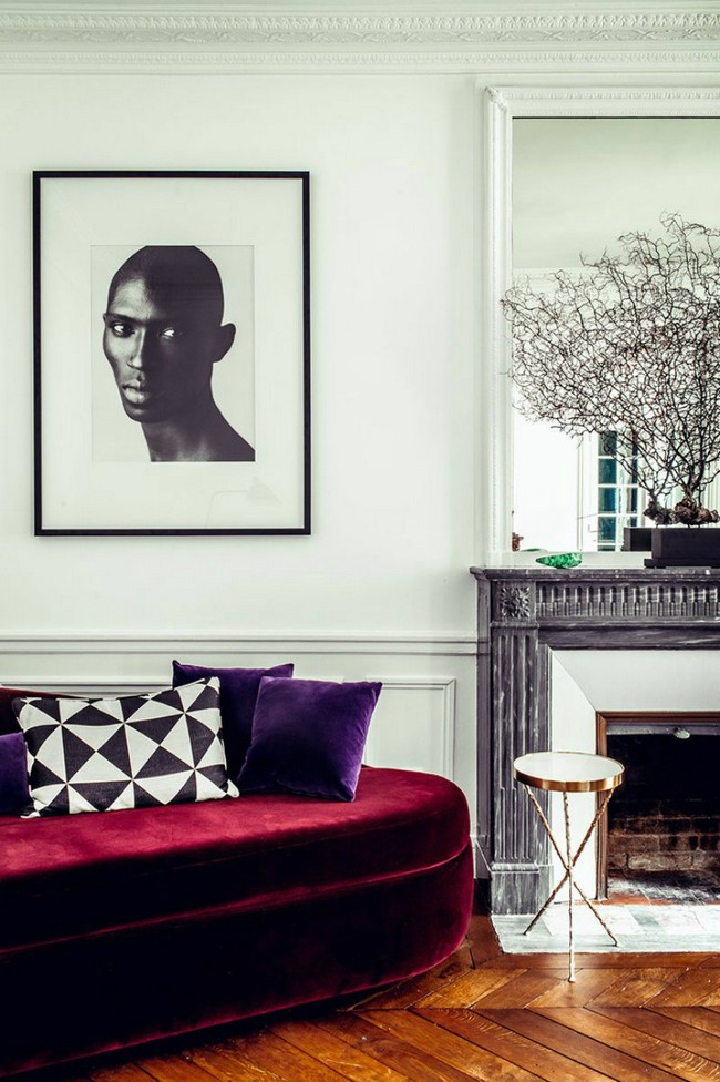 Hilary Swank's Parisian Apartment Features Remarkable Interiors 6