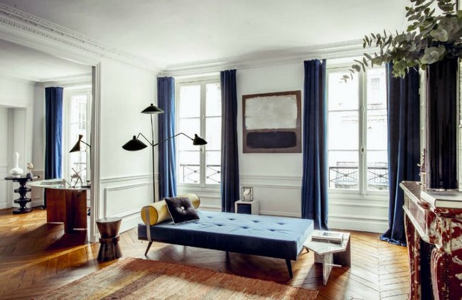 Hilary Swank's Parisian Apartment Features Remarkable Interiors 7