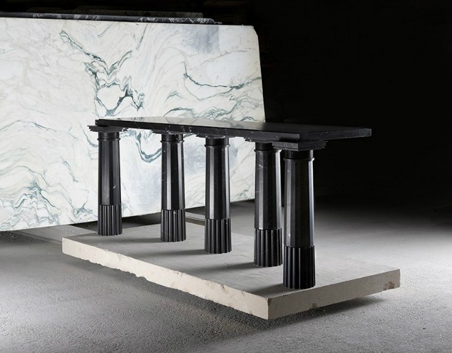 See Karl Lagerfeld's New Marble Exhibit at Carpenters Workshop Gallery 3