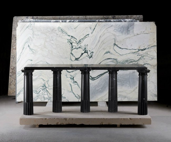 See Karl Lagerfeld's New Marble Exhibit at Carpenters Workshop Gallery 5