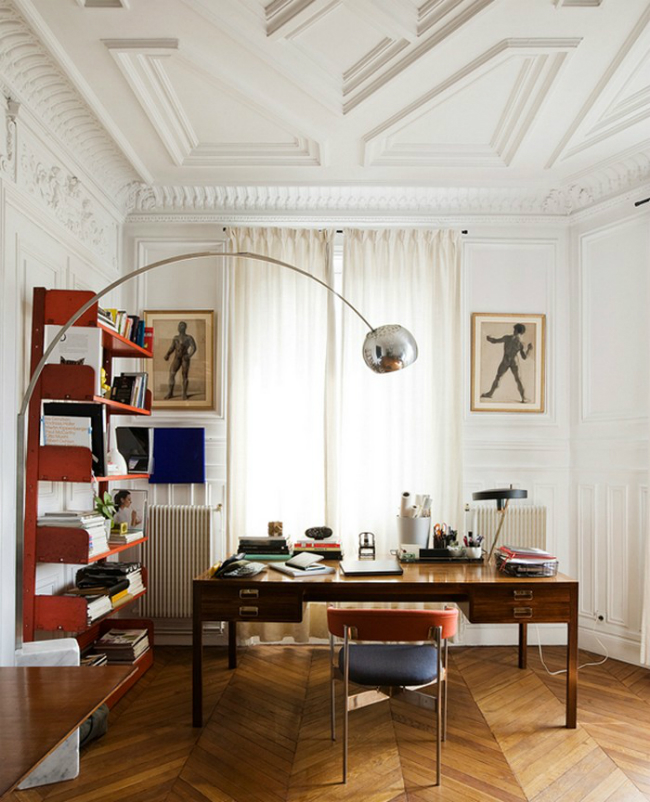 Top Interior Design Projects Eclectic Parisian Home by Luis Laplace 7