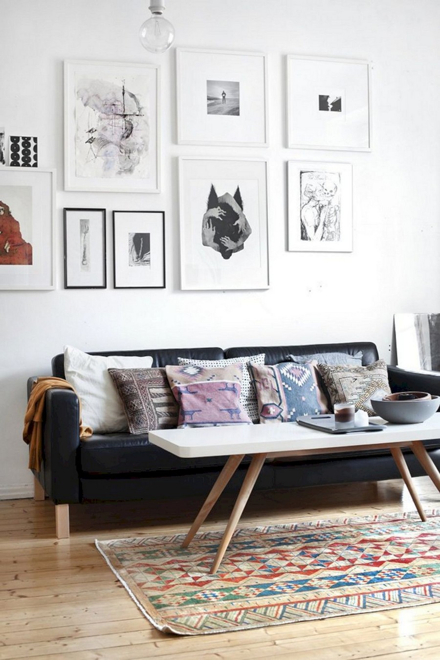 Black Leather Sofas, Living Room Decor Ideas Black Leather Sofa