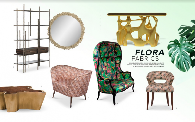 Flora Fabrics, An Inspiring Lifetime Trend Décor