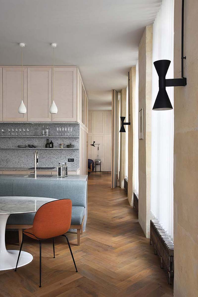Atelier Du Pont Creates A Trendy Project On A Paris Apartment