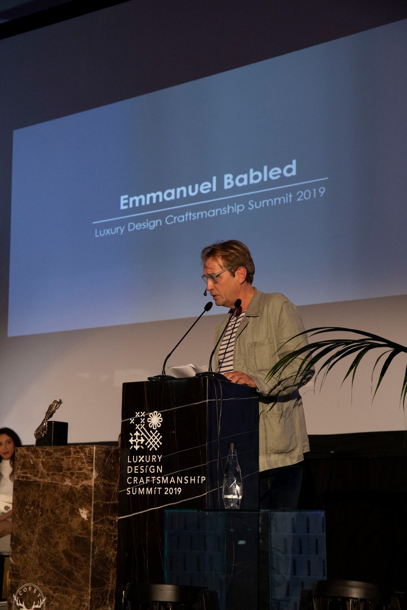 Interview With Emmanuel Babled: A Sit-Down About Ancient Crafts